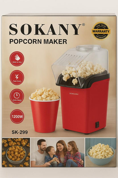 Mini Popcorn – Machine à Popcorn Électrique (1200W)